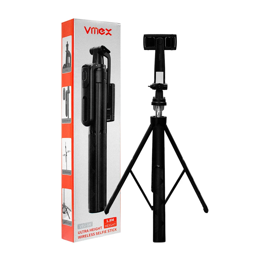 Selfie stick soporte para celular de 1.8m de alto, ajustable e inalám…