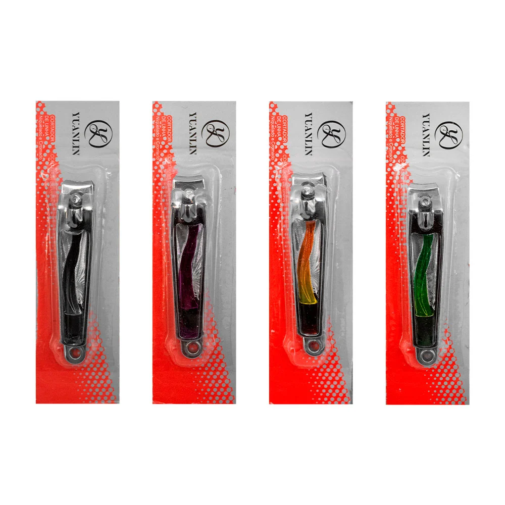 1pza Cortauñas mediano con diseño o liso 8cm / y-719-1 / cortauñas yu…