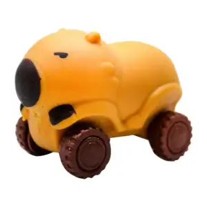 Mini carrito moldeable con forma de capibara / y-d651