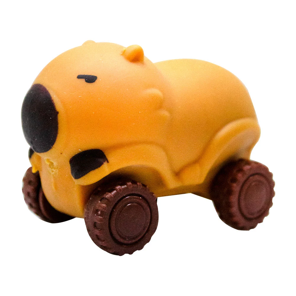 Mini carrito moldeable con forma de capibara / y-d651