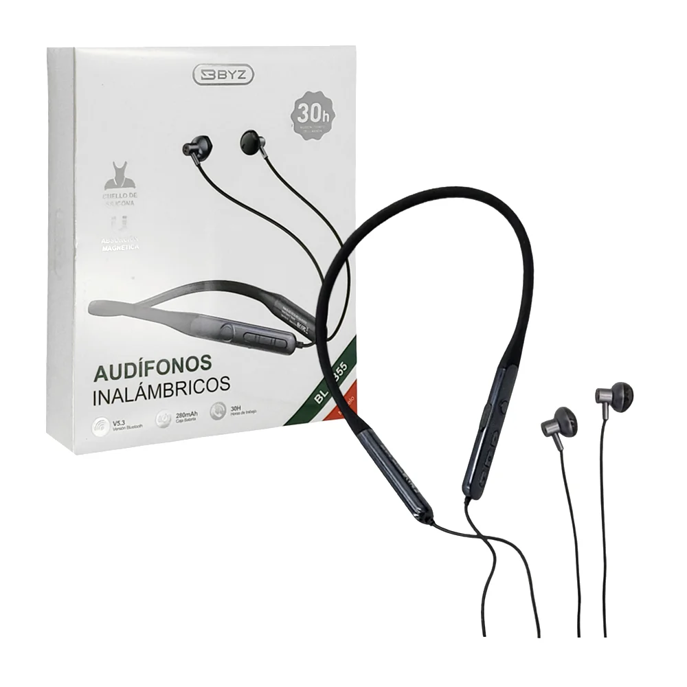Audifonos byz deportivos inalámbricos, diseño ergonómico / bl-b55