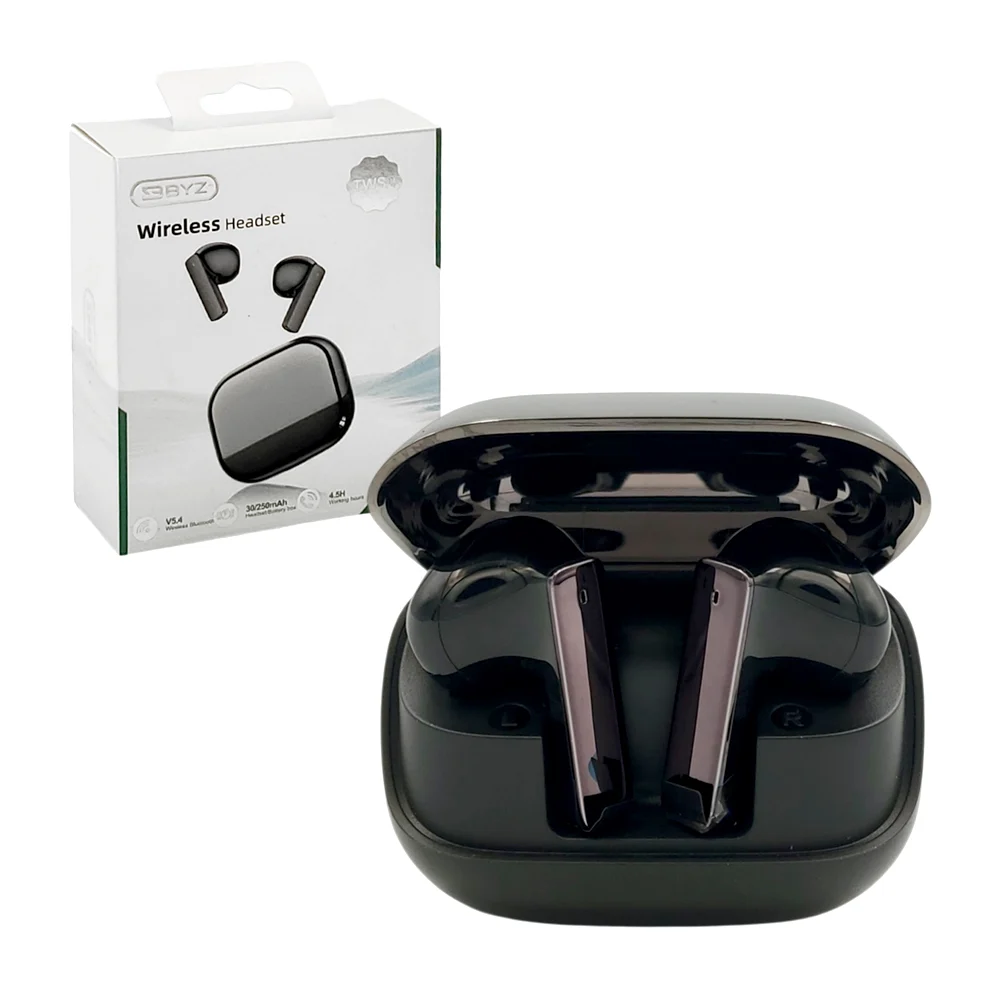 Audifonos byz inalámbricos, ergonómicos con diseño compacto y moderno…