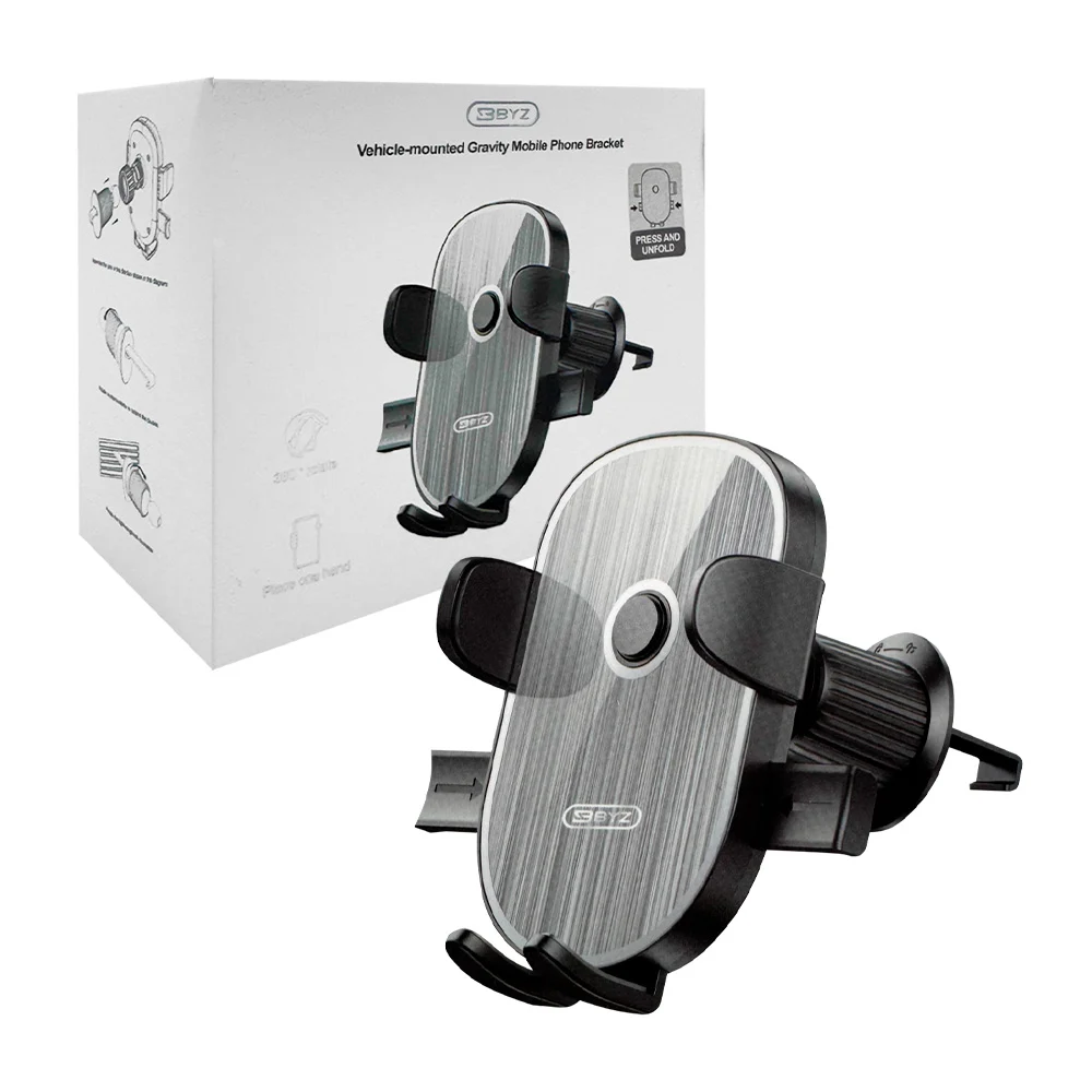 Soporte byz ajustable para celular, 360° de plástico para ventilación…