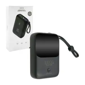 Power bank byz de 10000mah, carga rápida pantalla digital y múltiples…