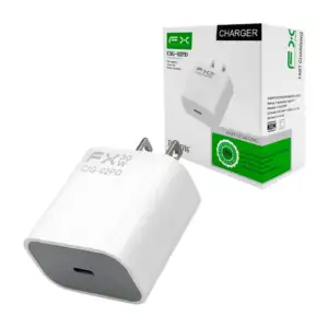 Cubo de carga rápida fx con puerto tipo c, 30w / charger / cig-02pd