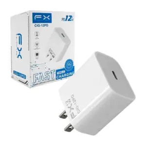 Cubo de carga rápida fx con puerto tipo c, 12w / charging / cig-12pd