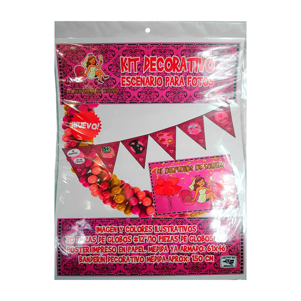 Kit decorativo de escenario para fotos con temática de despedida de s…