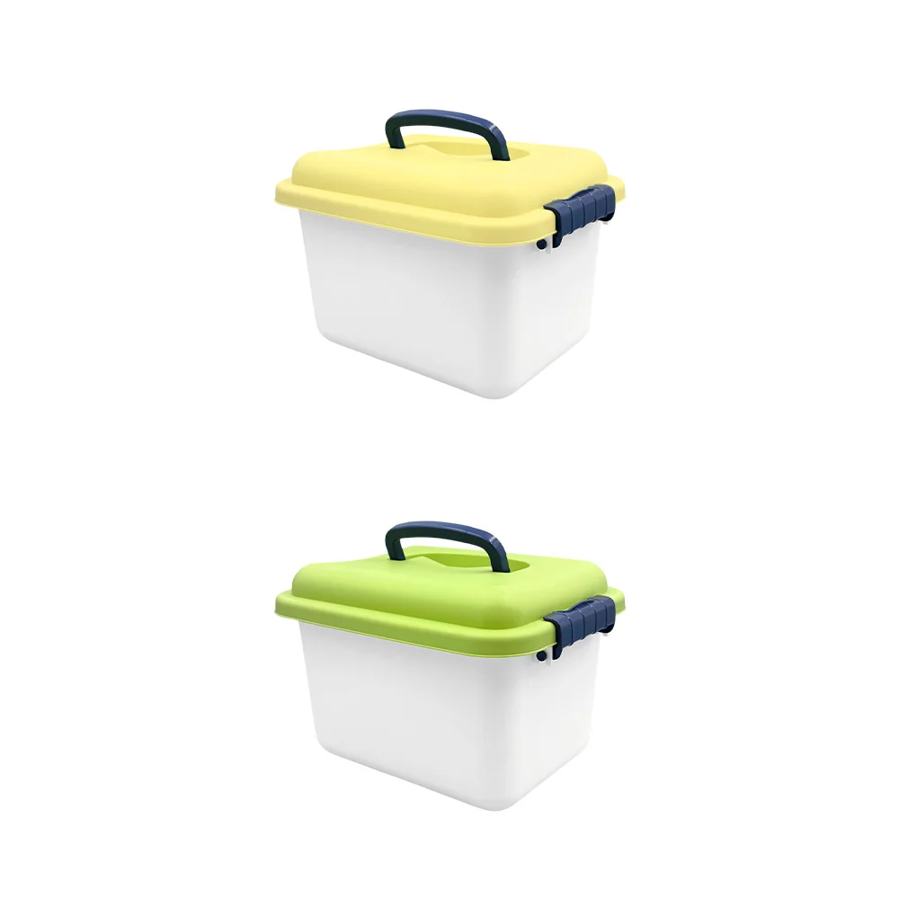 Caja de plástico multifuncional 28.8x21.5x19.2cm, color surtido / e45…