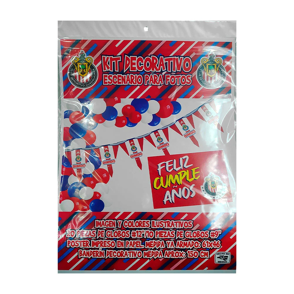 Kit decorativo de escenario para fotos con temática de las chivas / k…