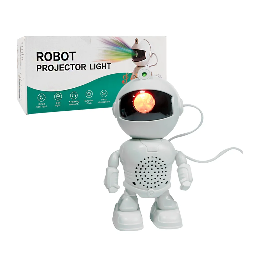 Proyector led láser en forma de astronauta + control remoto / hl-tyd4334