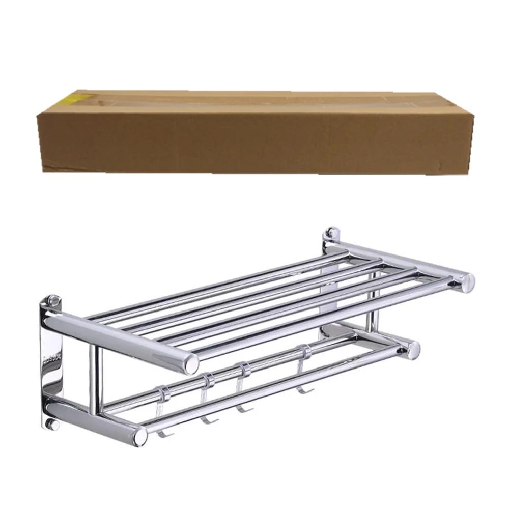 Organizador toallero armable de acero inoxidable + herramienta de mon…