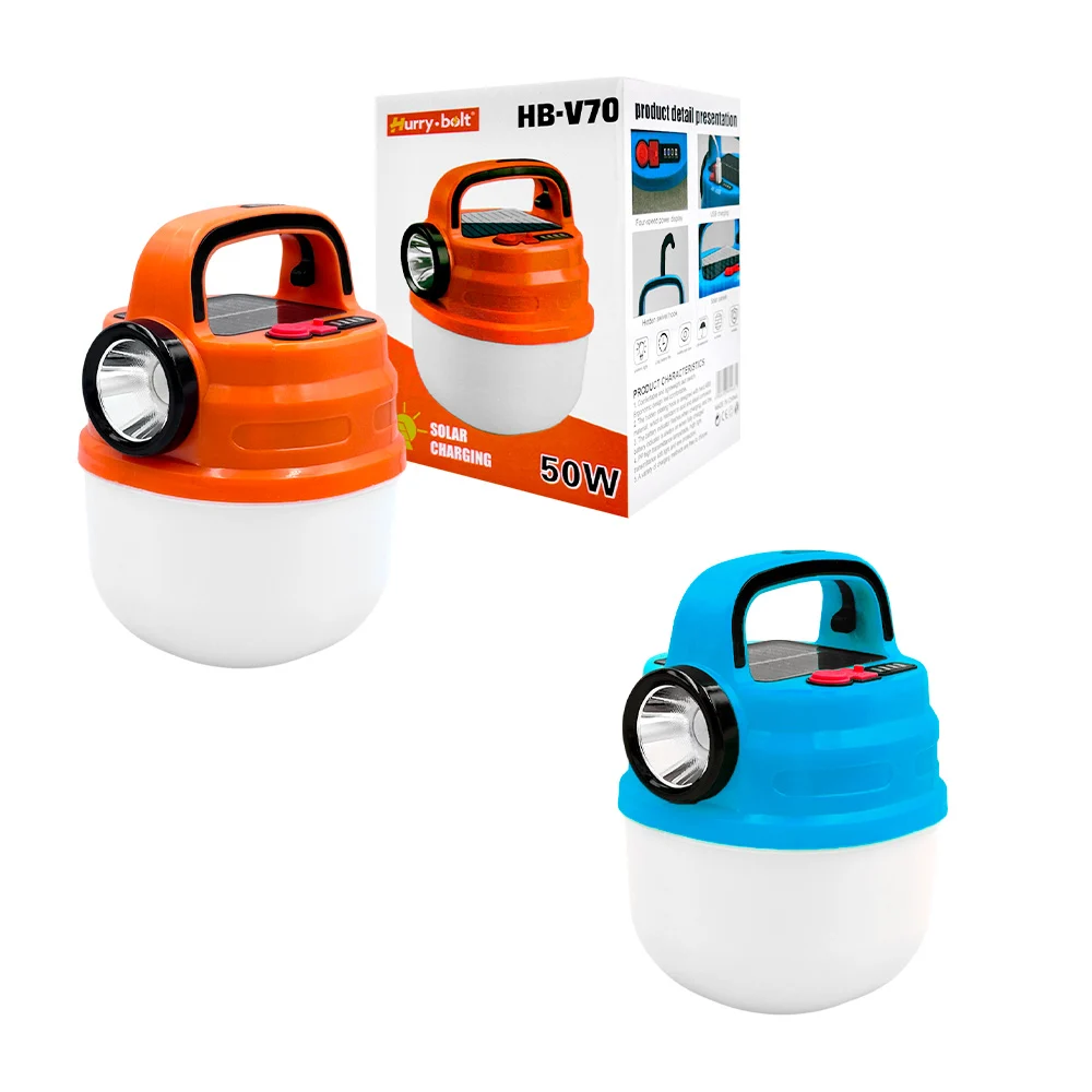 Lámpara / foco led con asa, seis modos de iluminación, variedad de co…