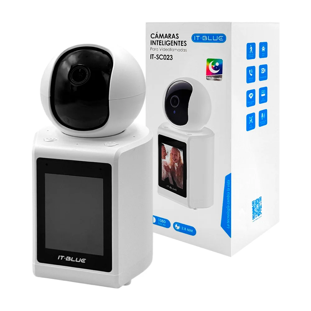 1pza Cámara para videollamadas inteligente, full hd, con detector de …