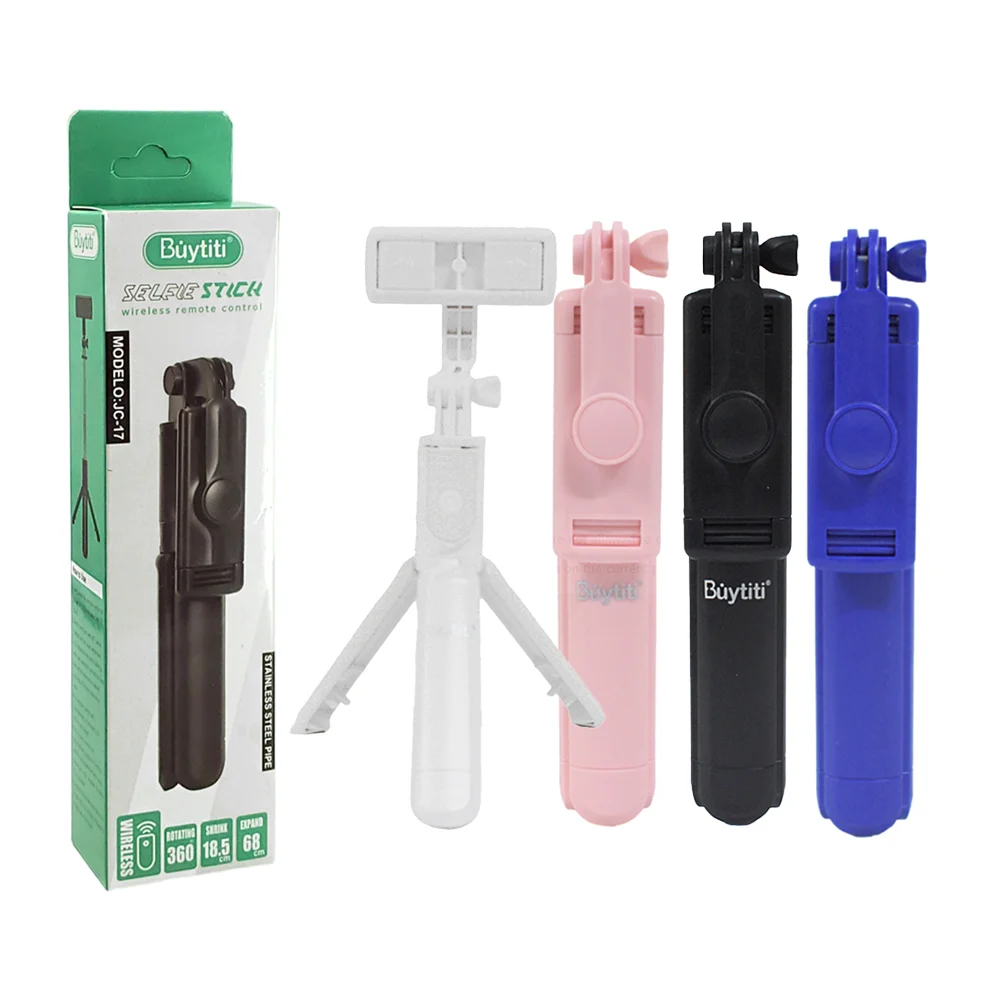 Selfie stick con tripie, soporte para el celular con giro 360 + contr…