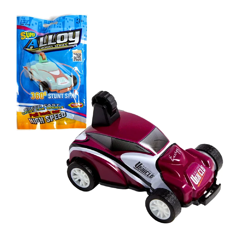 1pza Mini carro stunt spin con fricción y rotación de 360° / alloy mo…