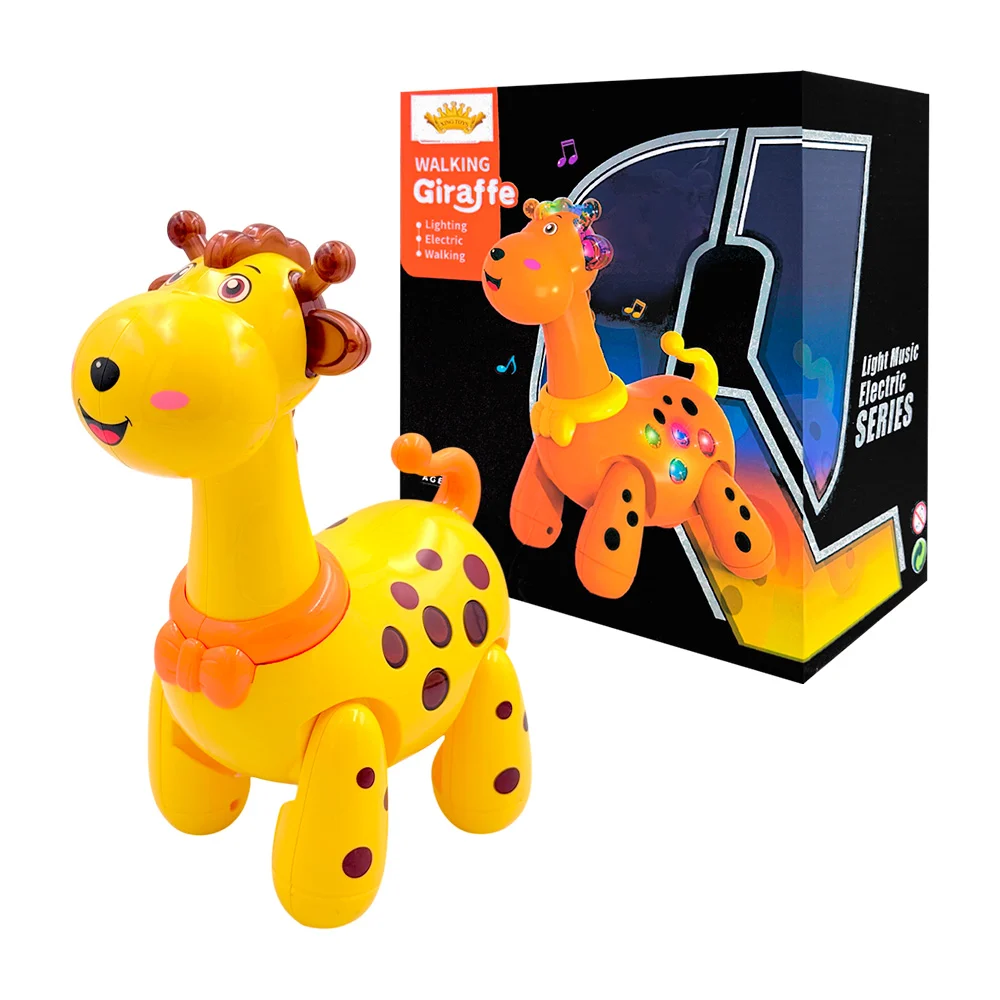Juguete móvil musical con forma de jirafa + luces y sonido / walking …