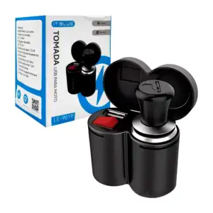 Puerto usb montable para motocicleta con encendedor para cigarro / le…