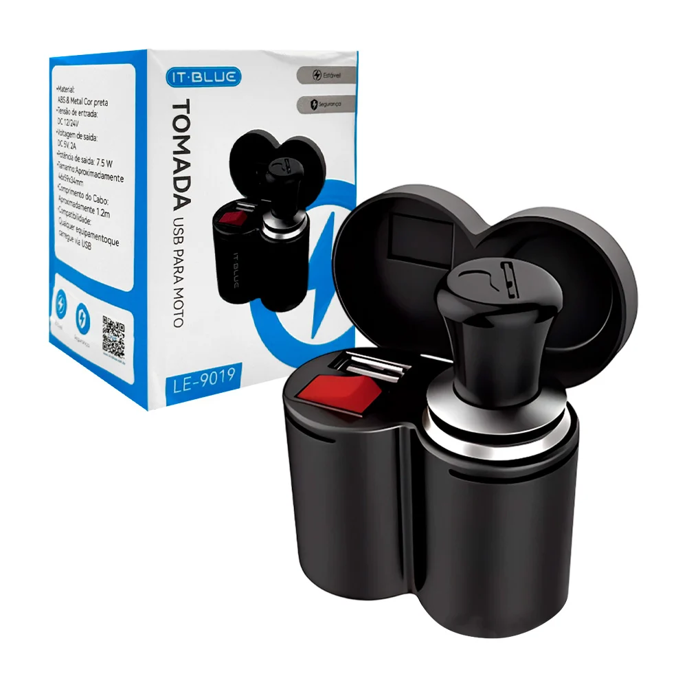 Puerto usb montable para motocicleta con encendedor para cigarro / le…