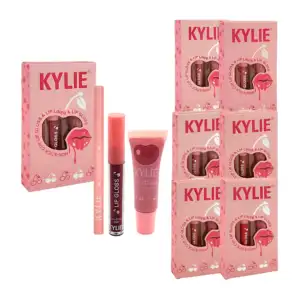 Paquete para pintar y delinear los labios con un delineador y 2 lip g…