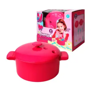 1pza Olla de juguete pequeña, de plástico con función de humidificado…