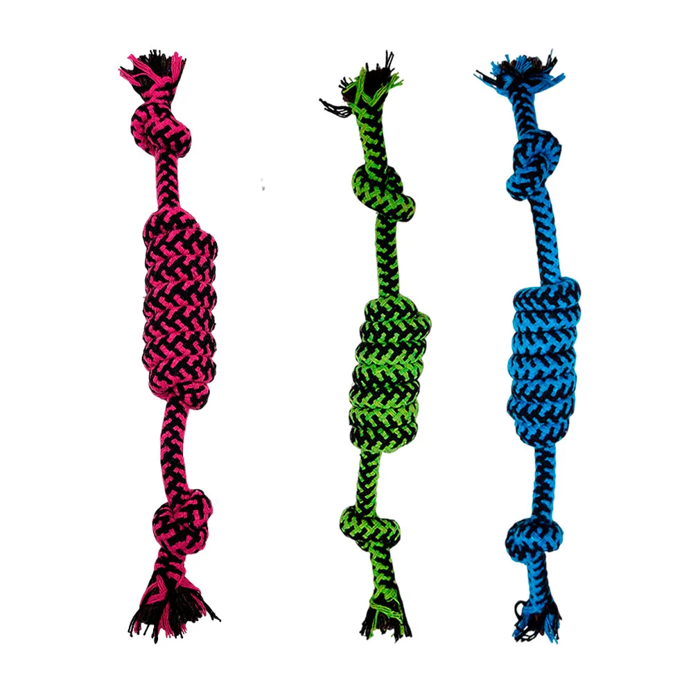 Juguete mordedera de cuerda para mascotas, 29cm, color surtido / 06003