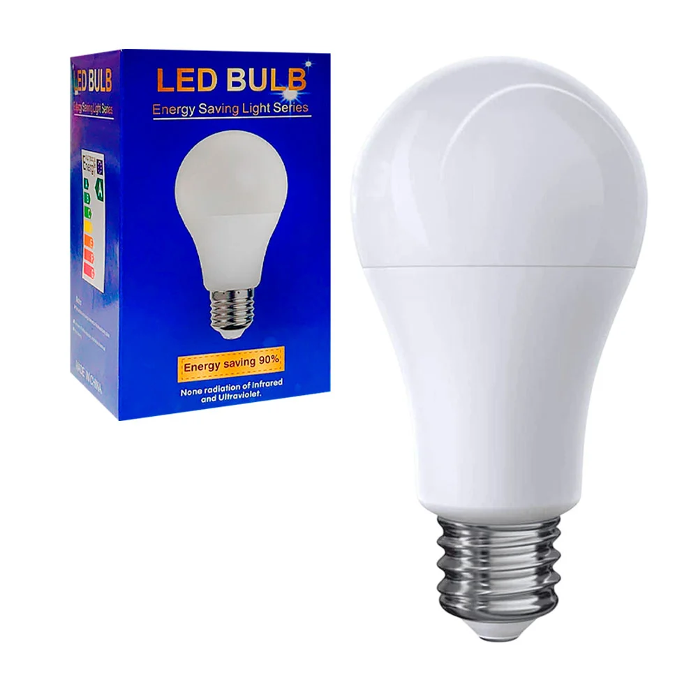 Foco bombilla led ahorrador de luz blanca con consumo de 12 watts / l…