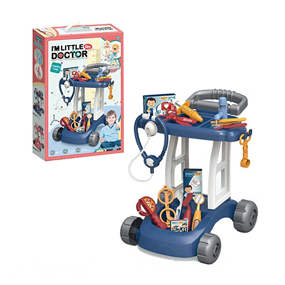 Carrito de juguetes con temática de doctor, variedad de accesorios / …