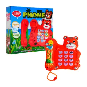 Teléfono de juguete con música, luces y diseño de tiger / phone / 660…