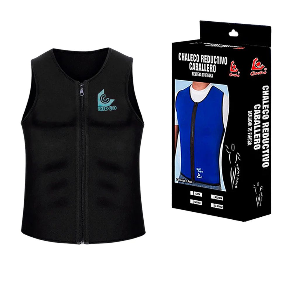 Chaleco liso reductivo kidco para caballero hombre, variedad de talla…