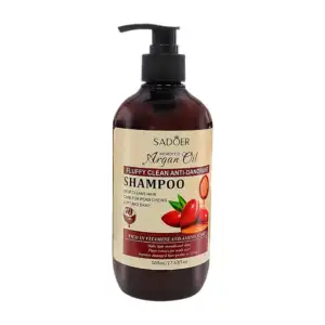 Shampoo sadoer con aceite de argán para suavidad y anti-quiebre, 500m…