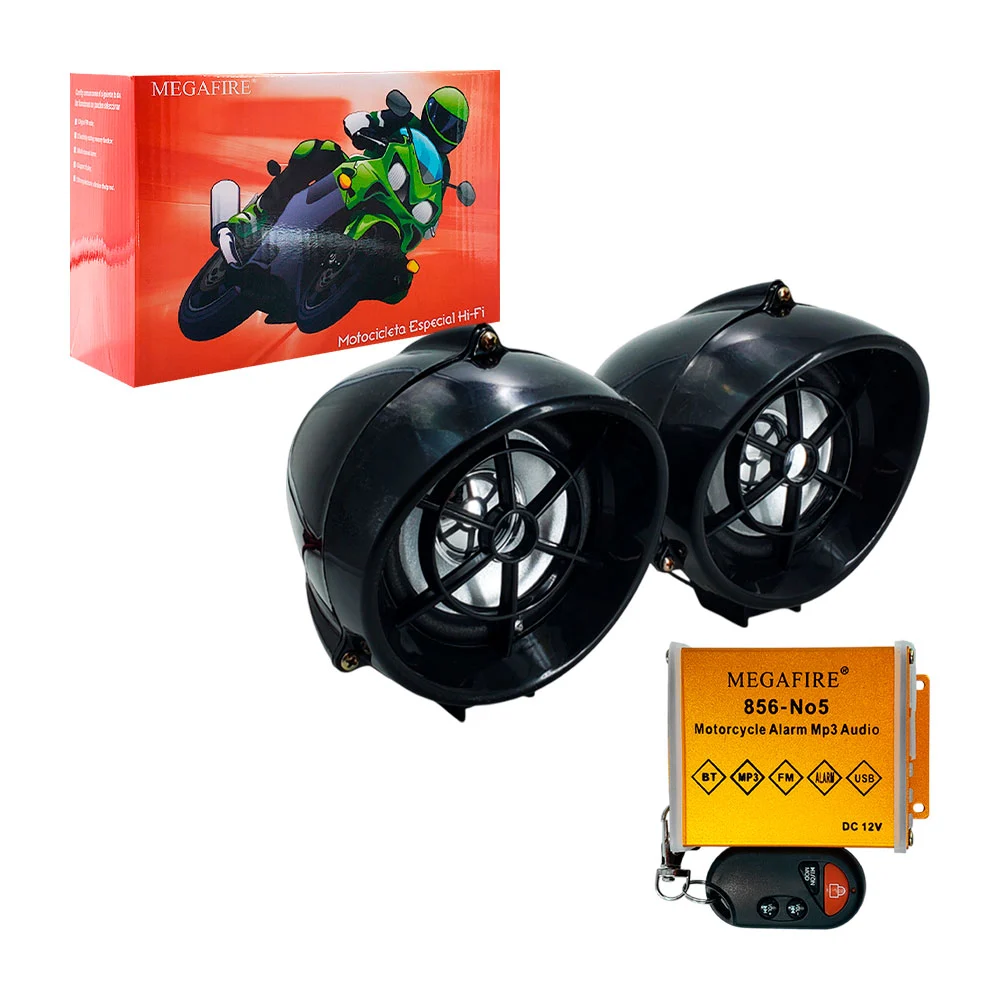 Juego de 2 bocinas - altavoces multifuncionales para motocicleta / 85…