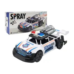 Carro patrulla móvil con luces, música y lanzador de spray / patrol p…