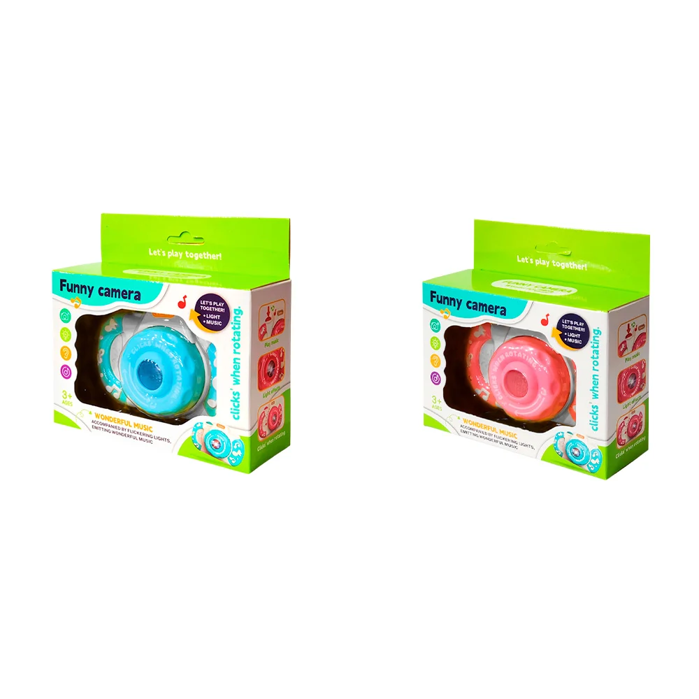 Cámara de juguete con luces y música, varios colores / funny camera /…