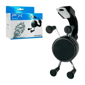 Soporte universal de plástico para celular, ajustable para moto con r…