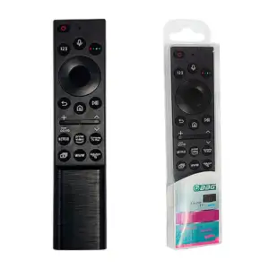 Control universal pequeño para televisión con accesos directos