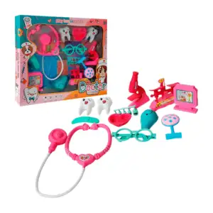 Set de juguete con temática de doctora dentista, varios accesorios / …
