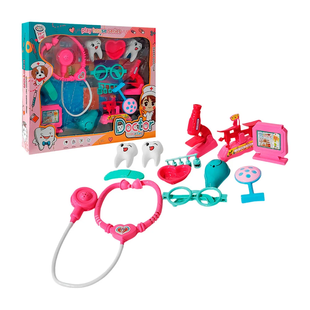 Set de juguete con temática de doctora dentista, varios accesorios / …