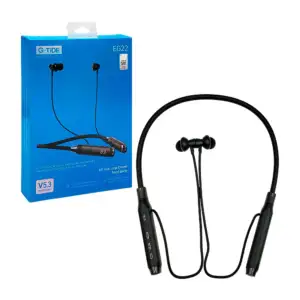 Audífonos g-tide alámbricos bluetooth con diseño de collar y pantalla…