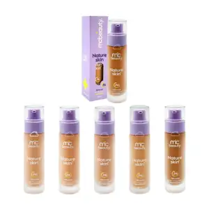 Base liquida mc con cobertura completa y larga duración 28ml, variedad