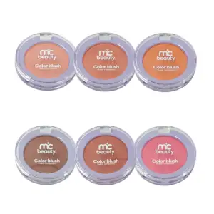 Rubor compacto pequeño mc beauty, 3.5g, variedad de tonos / hb107198