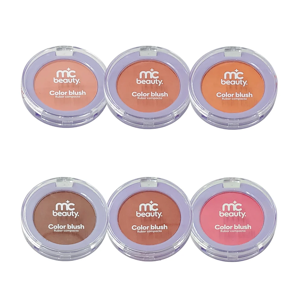 Rubor compacto pequeño mc beauty, 3.5g, variedad de tonos / hb107198