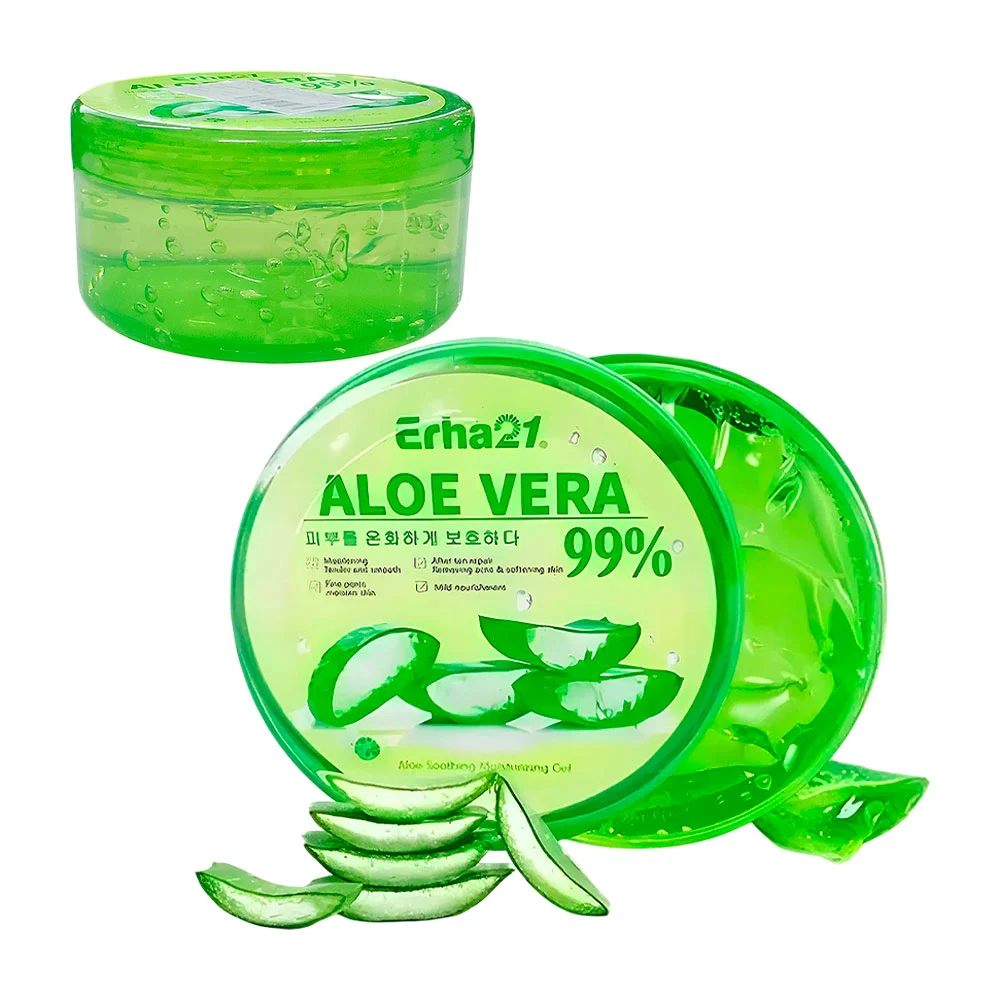 Gel hidratante erha21 con extracto de aloe vera para el cuidado de pi…