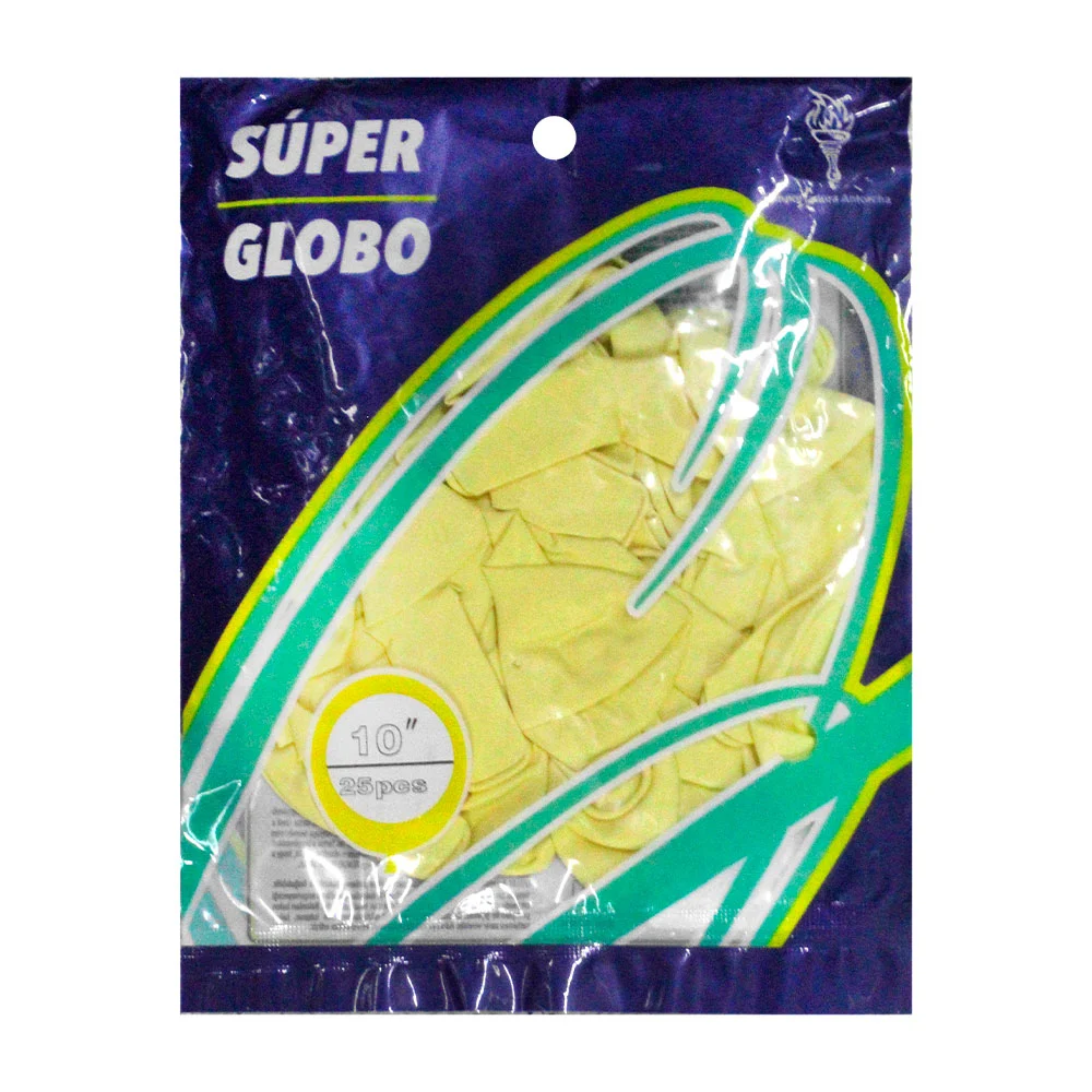 Paquete con 25 globos de látex, 10 pulgadas en color azul claro / súp…