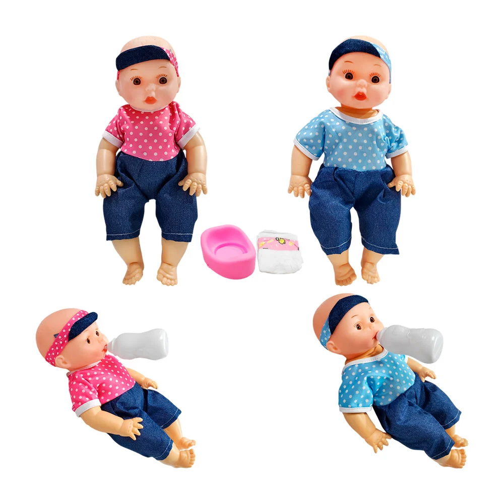 Muñeca bebé tipo nenuco para entrenar ir al baño + accesorios, color …