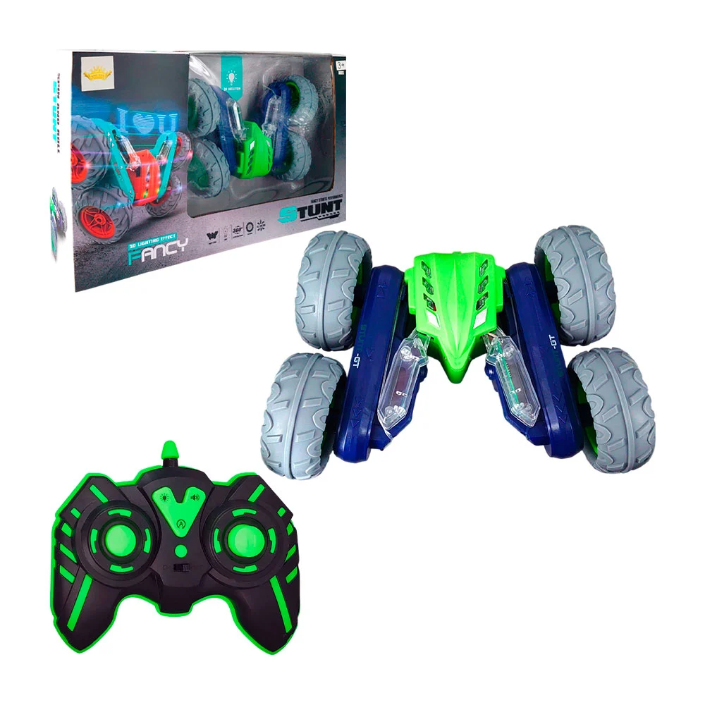 Carro stunt deformable a control remoto con luces 3d, variedad de col…