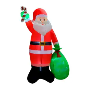 1pza Inflable decorativo con forma de personajes navideños y medida d…