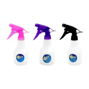 Atomizador pequeño de plástico, 250ml en variedad de colores / mx-048c
