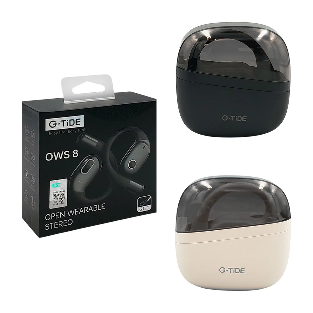 Audifonos inalambricos bluetooth g-tide con diseño deportivo, varieda…