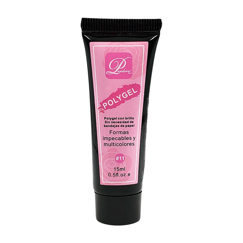 Franco pandora de poligel con brillo, 15ml, variedad de colores / pgn…
