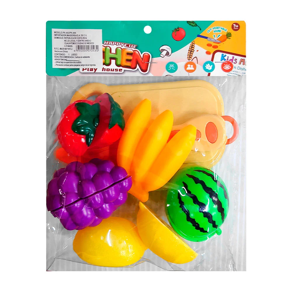 Set de juego de comida de juguete con temática de frutas y verduras /…